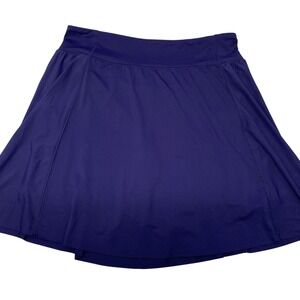 Livi Active Pull On Skort Skirt 14/16 Purple Stretch Pickleball Tennis Resort